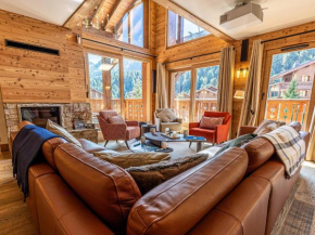 Luxueux chalet 200m² pour 12 pers. aux 3 Vallées, proche pistes et commerces, avec prestations haut de gamme - FR-1-355-244